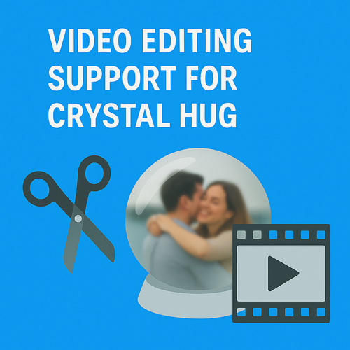 CRYSTALHUG™ Free Edit/Make 4 Video Clips with Pack of 4