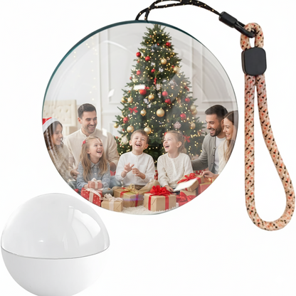 CRYSTALHUG™ Personalized Memory Crystal Ball Custom Video Orb Gift